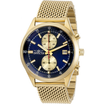 Pro Diver Chronograph Quartz Blue Dial Watch