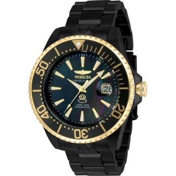 Pro Diver Date Automatic Black Dial Watch
