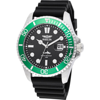 Pro Diver Date Quartz Black Dial Watch
