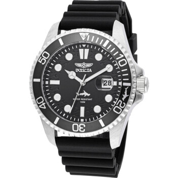 Pro Diver Date Quartz Black Dial Watch
