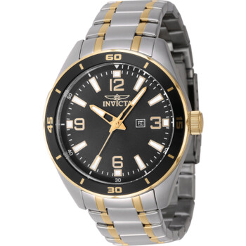Pro Diver Date Quartz Black Dial Watch