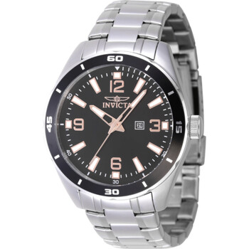 Pro Diver Date Quartz Black Dial Watch