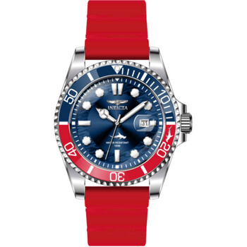 Pro Diver Date Quartz Blue Dial Pepsi Bezel Watch