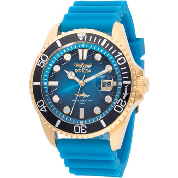 Pro Diver Date Quartz Blue Dial Watch