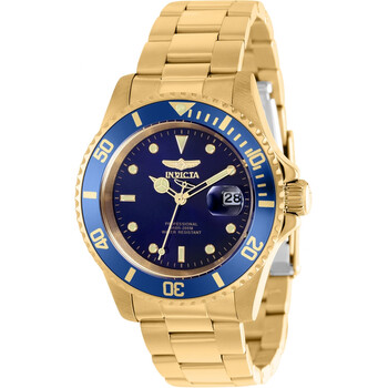 Pro Diver Date Quartz Blue Dial Watch