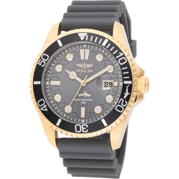 Pro Diver Date Quartz Charcoal Dial Watch