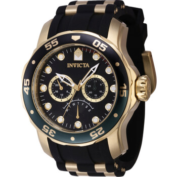 Pro Diver GMT Quartz Black Dial Watch