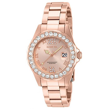 Pro Diver Quartz 3 Hand Rose Dial Watch