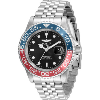 Pro Diver Quartz Black Dial Pepsi Bezel Watch