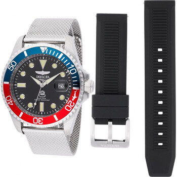 Pro Diver Quartz Black Dial Pepsi Bezel Watch