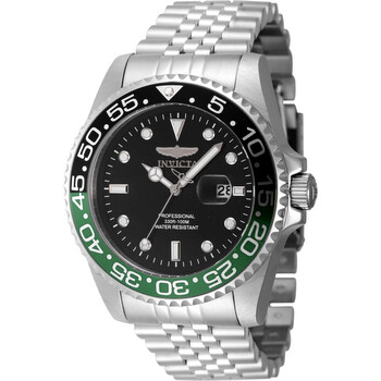 Pro Diver Quartz Black Dial Sprite Bezel Watch
