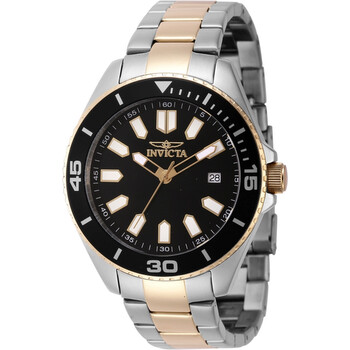Pro Diver Quartz Black Dial Watch