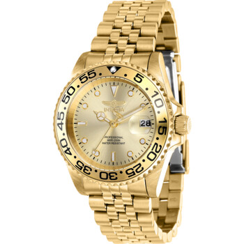 Pro Diver Quartz Gold Dial Watch