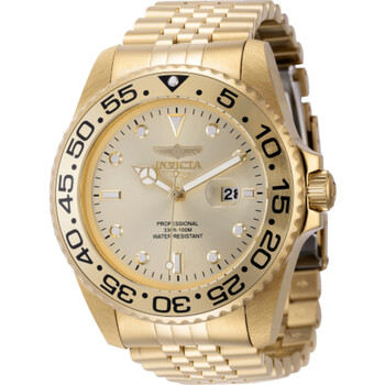 Pro Diver Quartz Gold Dial Watch