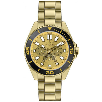 Pro Diver Quartz Gold Dial Watch