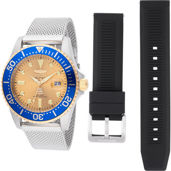 Pro Diver Quartz Gold Dial Watch