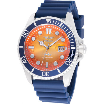 Pro Diver Quartz Orange Dial Watch