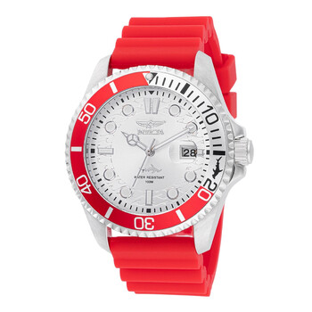 Pro Diver Quartz Silver Dial Watch