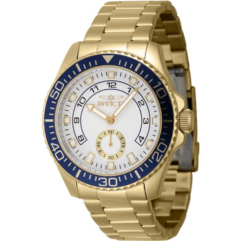 Pro Diver Quartz White Dial Watch