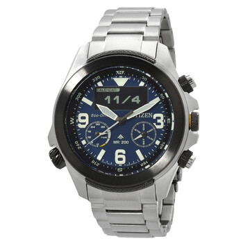 Promaster AnalogDigital Blue Dial Watch JV100651L