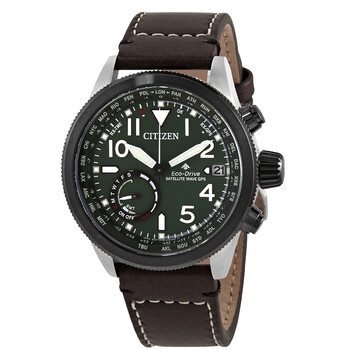 Promaster Satellite Chronograph Green Dial Watch CC306401X