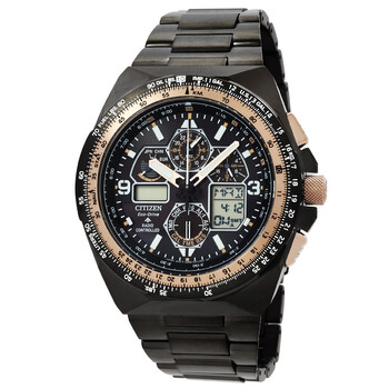 Promaster Skyhawk AT AnalogDigital Black Dial Watch JY814654E