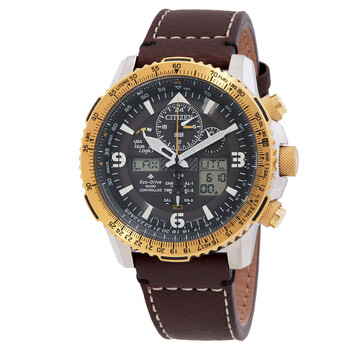 Promaster Skyhawk AT Perpetual Alarm World Time Chronograph Watch JY808409H