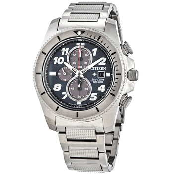 Promaster Tough Chronograph EcoDrive Grey Dial Watch CA072054H