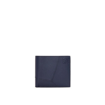 Puzzle Bifold Wallet  Abyss Blue