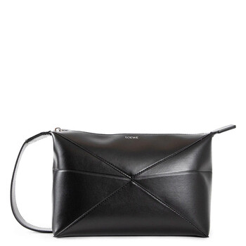 Puzzle Fold Wash Bag  Black