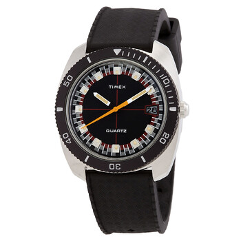 Q Reissue 1971 Quartz Black Dial Watch TW2W22400