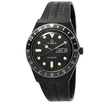 Q Reissue Quartz Black Dial Watch TW2U61600ZV