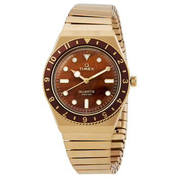 Q Timex Quartz Brown Dial Watch TW2V92500VQ