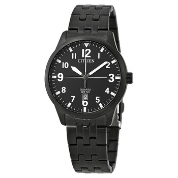 Quartz Black Dial Watch BI105552E