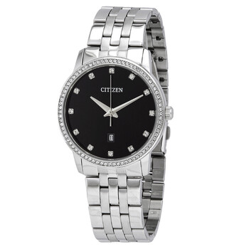 Quartz Black Dial Watch BI503051E