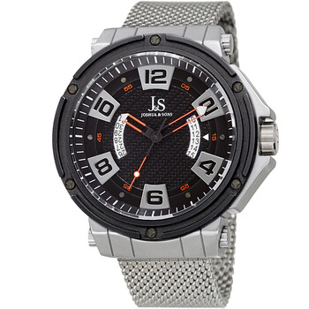Quartz Black Dial Watch JX132RD