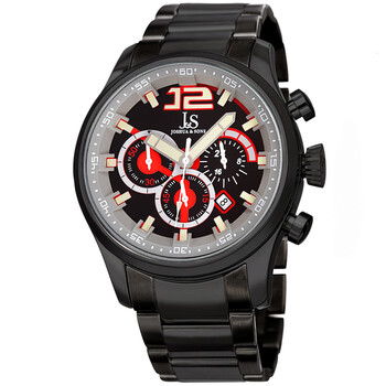 Quartz Black Dial Watch JX134BK