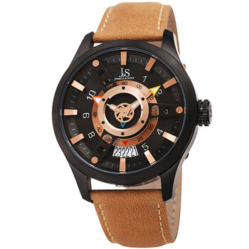 Quartz Black Dial Watch JX150TN