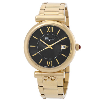 Quartz Black Dial Watch SFUB00821