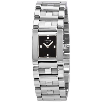 Quartz Black Dial Watch T63.1.185.51