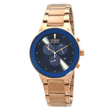 Quartz Blue Dial Watch AT224387L