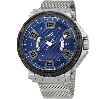 Quartz Blue Dial Watch JX132BU