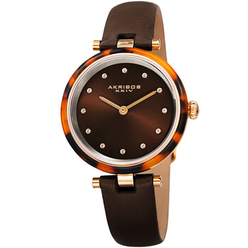 Quartz Brown Dial Watch AK1052BR