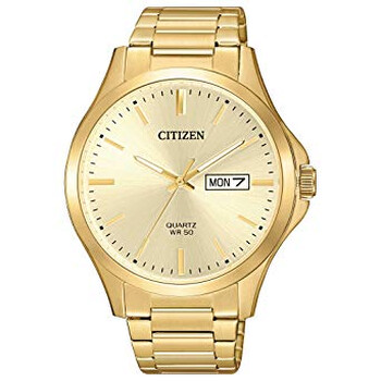 Quartz Champagne Dial Watch BF200384P