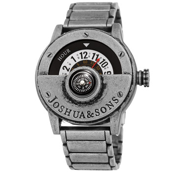 Quartz Compass White Dial Watch JX139SS