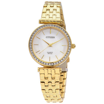 Quartz Crystal Mother of Pearl Dial Watch ER021250D