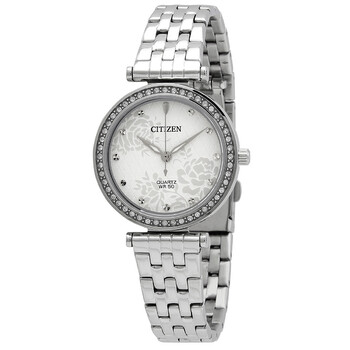 Quartz Crystal White Dial Watch ER021152A