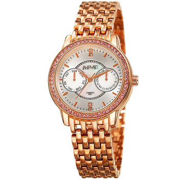 Quartz Diamond Silver Dial Watch AS8228RG