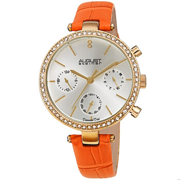 Quartz Diamond Silver Dial Watch AS8288OR