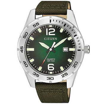 Quartz Green Dial Green Nylon Watch BI104106X